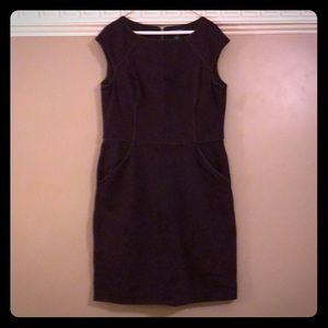 Ralph Lauren sheath dress with leather trim 14